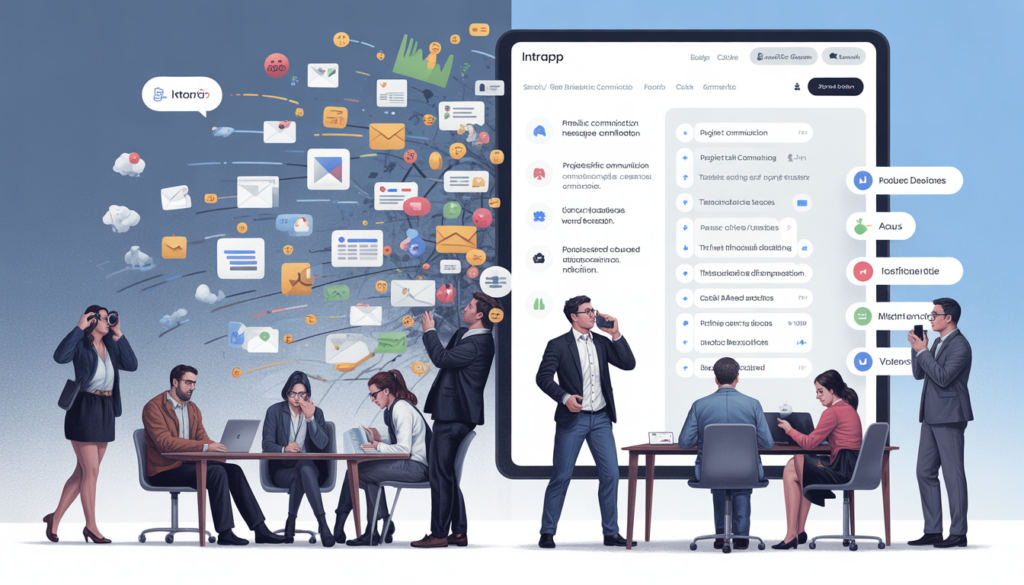 KKV kommunikáció: több csatorna vs strukturált IntrApp rendszer