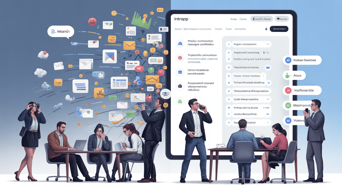 KKV kommunikáció: több csatorna vs strukturált IntrApp rendszer